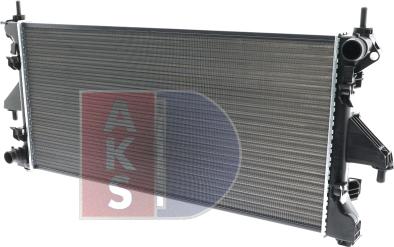 AKS Dasis 060021N - Radiator, mühərrikin soyudulması furqanavto.az