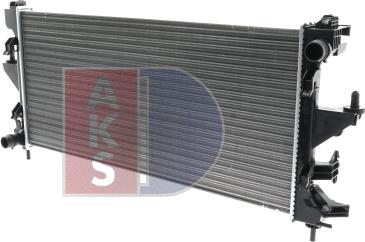 AKS Dasis 060022N - Radiator, mühərrikin soyudulması furqanavto.az