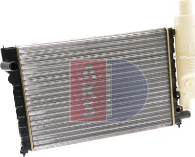 AKS Dasis 060190N - Radiator, mühərrikin soyudulması furqanavto.az