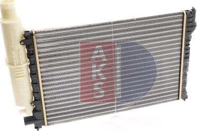 AKS Dasis 060190N - Radiator, mühərrikin soyudulması furqanavto.az