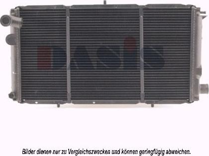 AKS Dasis 060150N - Radiator, mühərrikin soyudulması furqanavto.az