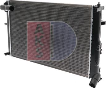 AKS Dasis 060800N - Radiator, mühərrikin soyudulması furqanavto.az