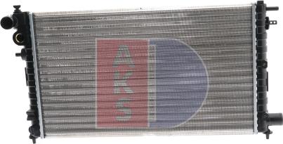 AKS Dasis 060820N - Radiator, mühərrikin soyudulması furqanavto.az