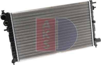 AKS Dasis 060820N - Radiator, mühərrikin soyudulması furqanavto.az