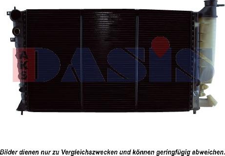 AKS Dasis 060310N - Radiator, mühərrikin soyudulması furqanavto.az