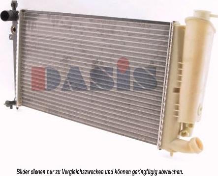 AKS Dasis 060260N - Radiator, mühərrikin soyudulması furqanavto.az