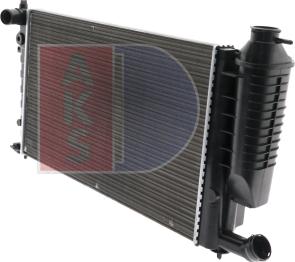 AKS Dasis 060700N - Radiator, mühərrikin soyudulması furqanavto.az