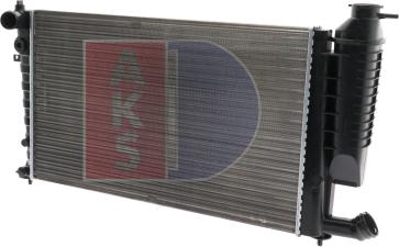 AKS Dasis 060700N - Radiator, mühərrikin soyudulması furqanavto.az