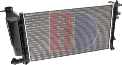 AKS Dasis 060700N - Radiator, mühərrikin soyudulması furqanavto.az