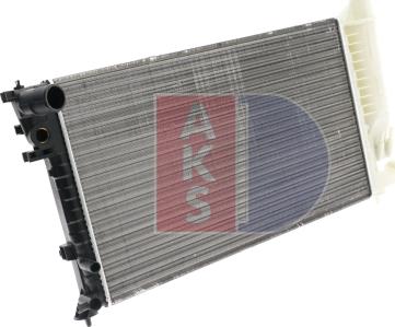 AKS Dasis 060710N - Radiator, mühərrikin soyudulması furqanavto.az