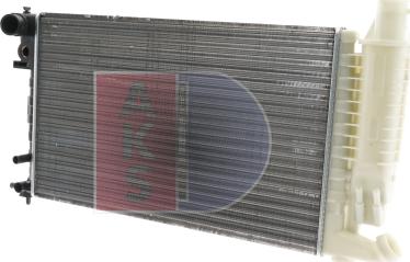 AKS Dasis 060710N - Radiator, mühərrikin soyudulması furqanavto.az