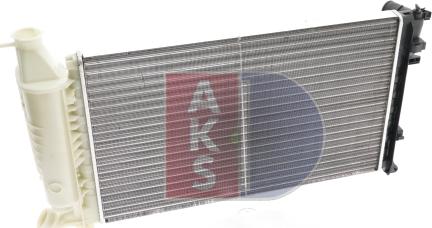 AKS Dasis 060710N - Radiator, mühərrikin soyudulması furqanavto.az