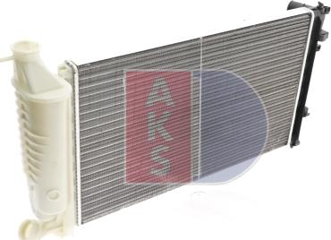 AKS Dasis 060710N - Radiator, mühərrikin soyudulması furqanavto.az