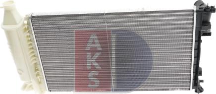 AKS Dasis 060710N - Radiator, mühərrikin soyudulması furqanavto.az