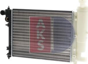 AKS Dasis 060780N - Radiator, mühərrikin soyudulması furqanavto.az