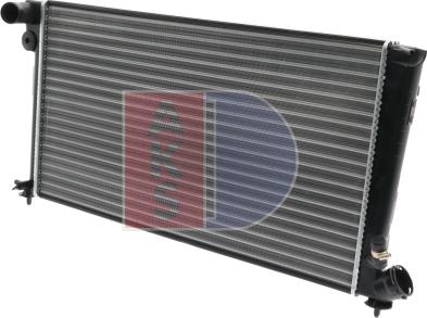 AKS Dasis 061000N - Radiator, mühərrikin soyudulması furqanavto.az