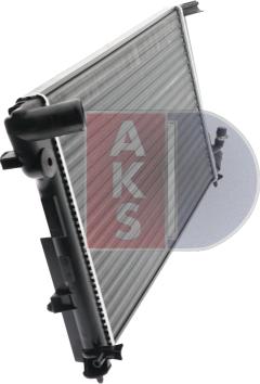 AKS Dasis 061000N - Radiator, mühərrikin soyudulması furqanavto.az