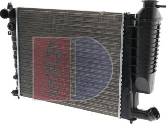 AKS Dasis 061010N - Radiator, mühərrikin soyudulması furqanavto.az