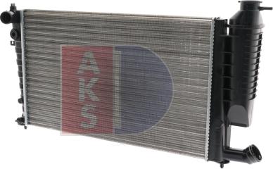 AKS Dasis 061190N - Radiator, mühərrikin soyudulması furqanavto.az