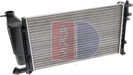 AKS Dasis 061190N - Radiator, mühərrikin soyudulması furqanavto.az