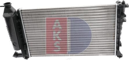 AKS Dasis 061190N - Radiator, mühərrikin soyudulması furqanavto.az