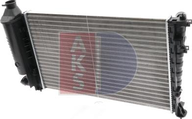 AKS Dasis 061190N - Radiator, mühərrikin soyudulması furqanavto.az