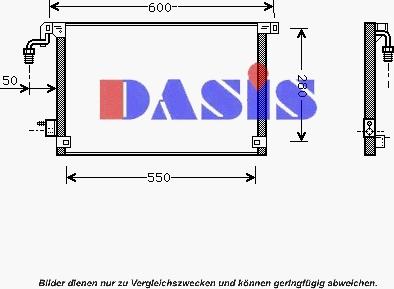 AKS Dasis 062002N - Kondenser, kondisioner furqanavto.az