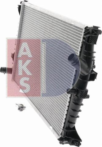 AKS Dasis 010019N - Radiator, mühərrikin soyudulması furqanavto.az