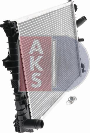 AKS Dasis 010019N - Radiator, mühərrikin soyudulması furqanavto.az