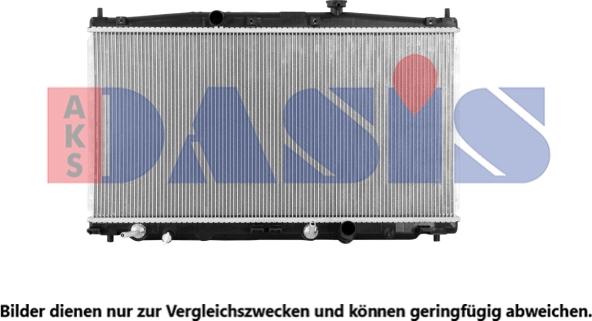 AKS Dasis 010027N - Radiator, mühərrikin soyudulması furqanavto.az