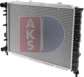 AKS Dasis 010330N - Radiator, mühərrikin soyudulması furqanavto.az