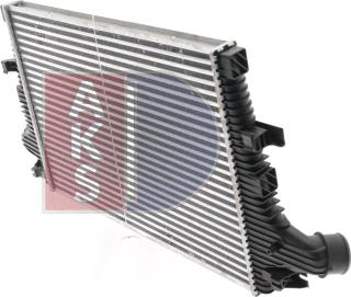 AKS Dasis 017002N - Intercooler, şarj cihazı furqanavto.az