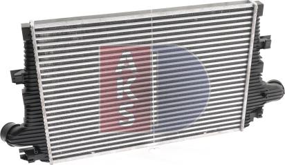 AKS Dasis 017002N - Intercooler, şarj cihazı furqanavto.az