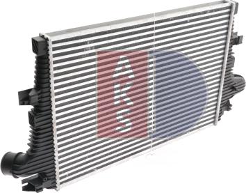 AKS Dasis 017002N - Intercooler, şarj cihazı furqanavto.az