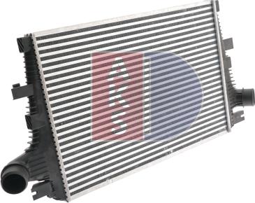 AKS Dasis 017002N - Intercooler, şarj cihazı furqanavto.az