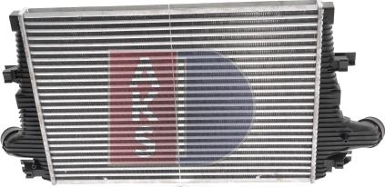 AKS Dasis 017002N - Intercooler, şarj cihazı furqanavto.az