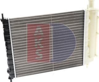 AKS Dasis 080580N - Radiator, mühərrikin soyudulması furqanavto.az