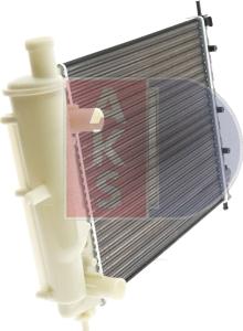 AKS Dasis 080580N - Radiator, mühərrikin soyudulması furqanavto.az