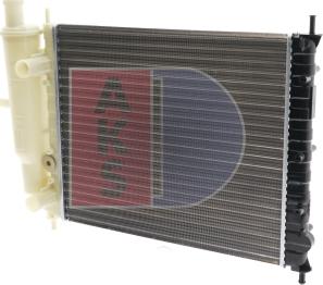 AKS Dasis 080580N - Radiator, mühərrikin soyudulması furqanavto.az