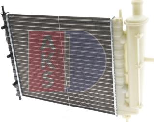 AKS Dasis 080580N - Radiator, mühərrikin soyudulması furqanavto.az