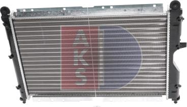 AKS Dasis 080650N - Radiator, mühərrikin soyudulması furqanavto.az