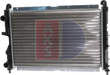 AKS Dasis 080650N - Radiator, mühərrikin soyudulması furqanavto.az