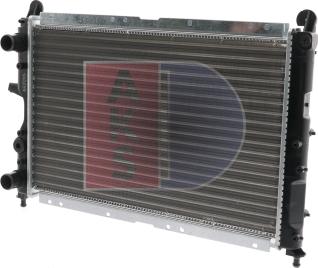 AKS Dasis 080650N - Radiator, mühərrikin soyudulması furqanavto.az