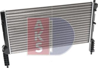 AKS Dasis 080055N - Radiator, mühərrikin soyudulması furqanavto.az