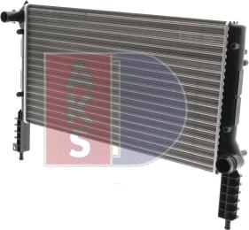 AKS Dasis 080055N - Radiator, mühərrikin soyudulması furqanavto.az