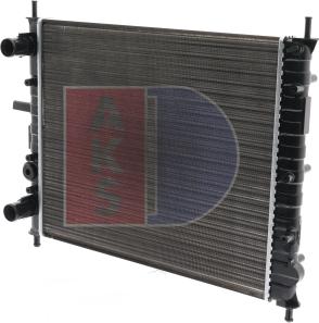 AKS Dasis 080005N - Radiator, mühərrikin soyudulması furqanavto.az