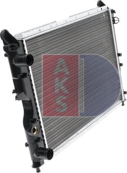 AKS Dasis 080031N - Radiator, mühərrikin soyudulması furqanavto.az