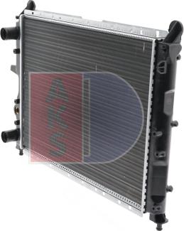 AKS Dasis 080031N - Radiator, mühərrikin soyudulması furqanavto.az