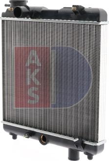 AKS Dasis 080020N - Radiator, mühərrikin soyudulması furqanavto.az