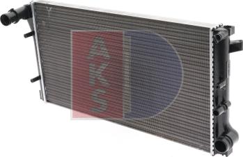 AKS Dasis 080074N - Radiator, mühərrikin soyudulması furqanavto.az